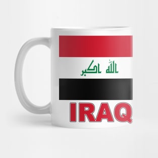 The Pride of Iraq - Iraqi National Flag Design Mug